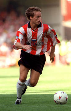 Fotboll -- Stig Johansen, Southampton