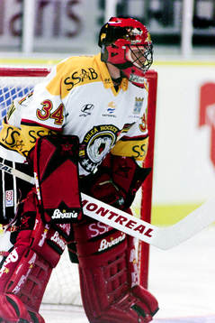 Daniel Henriksson, målvakt i Luleå