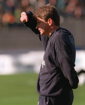 Fotboll Bo Axberg, tränare Öster
