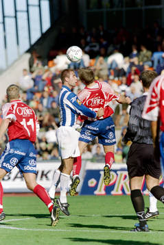 Teddy Lucic, Göteborg i en nickduell