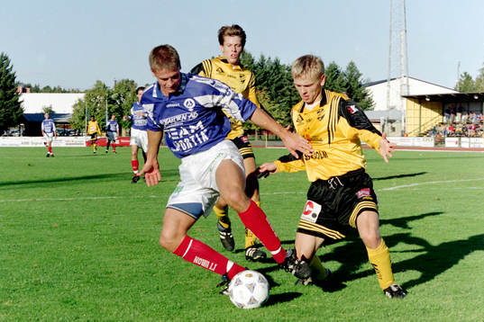 Fotboll, Div 1 Södra, IFK Hässleholm - Åtvidaberg, 1-2