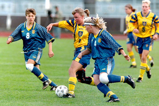 Malin Allberg, Sverige mellan ukrainas Galina Prikhodko och