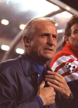 Fotboll Giovanni Trapattoni, tränare Bayern München