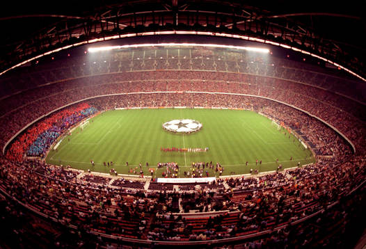 Fotboll, Spansk, Nou Camp, Barcelona. Arena, stadion