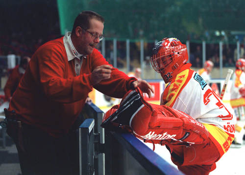 Ishockey Petter Rönnqvist (Petter Rönnkvist), målvakt