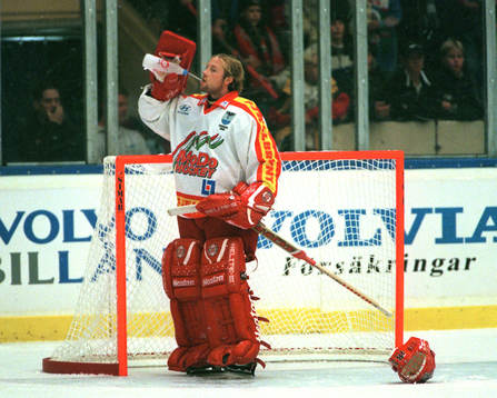 Ishockey Petter Rönnqvist (Petter Rönnkvist), målvakt