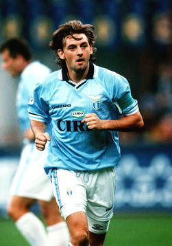 Fotboll -- Guiseppe Signori (Beppe Signori), Lazio