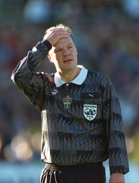 Fotboll Karl-Erik Nilsson, domare