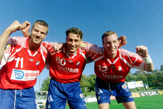 Hans Eklund, Andreas Ottosson och Christoffer Olofsson,