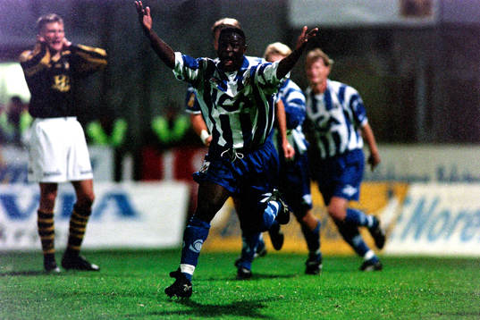 Emmanuel Tetteh, Göteborg jublar