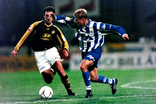 Pierre Gallo, AIK och Niclas Alexandersson, Göteborg