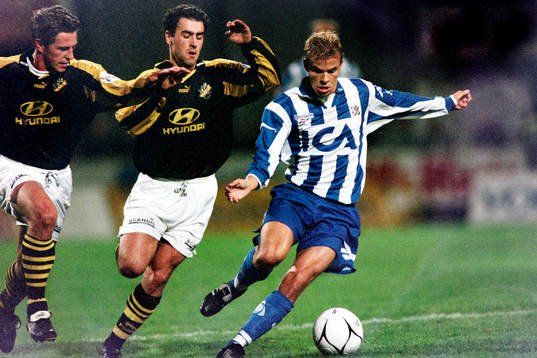 Pierre Gallo, AIK och Niclas Alexandersson, Göteborg