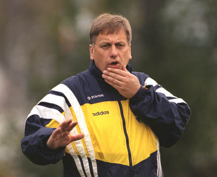 Fotboll Tommy Söderberg, förbundskapten Sverige