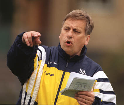 Fotboll Tommy Söderberg, förbundskapten Sverige