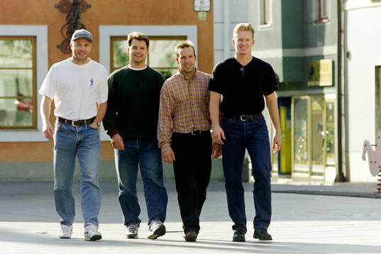 Bo Svanberg, Lars Ivarsson, Fredrik Andersson och Örjan
