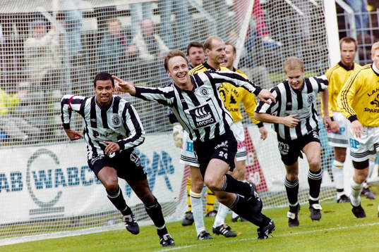Landskronas Mats Andersson jublar