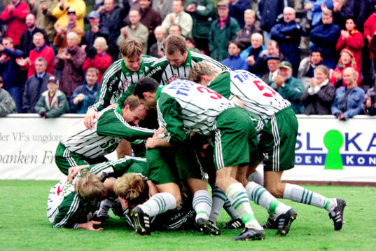 Jubel i Frölunda