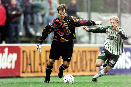 Torbjörn Svensson, målvakt i Falkenberg