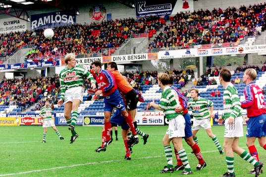 Sven Andersson, målvakt i Helsingborg