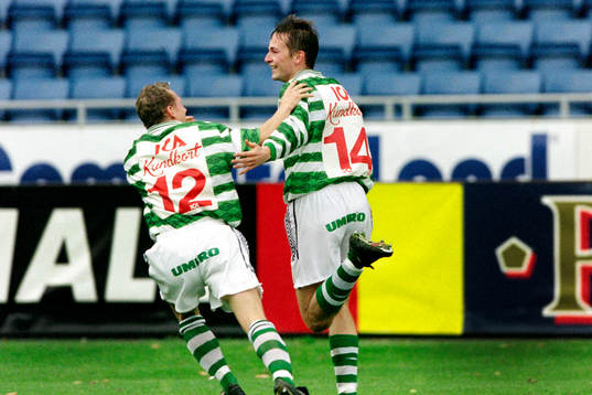 Anders Sjöö och Stefan Bärlin, Västerås jublar