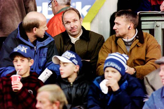 Tord Holmgren, Thomas Ravelli och Stefan Landberg,