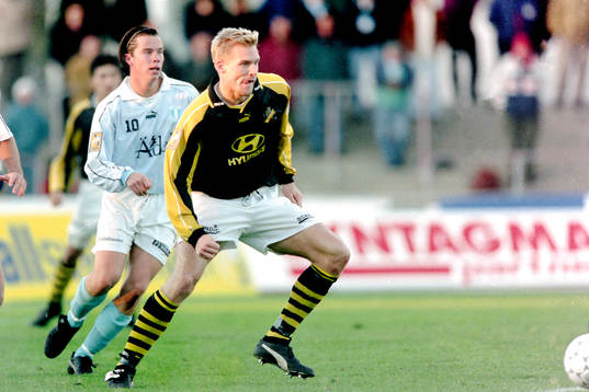 Daniel Andersson, Malmö och Johan Mjällby, AIK