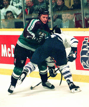Espen Knutsen, Anaheim Mighty Ducks, i närkamp