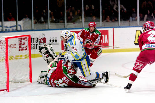 Niklas Eriksson, Leksand fri med Mikael Sandberg, målvakt