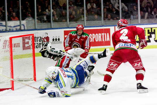 Niklas Eriksson, Leksand fri med Mikael Sandberg, målvakt