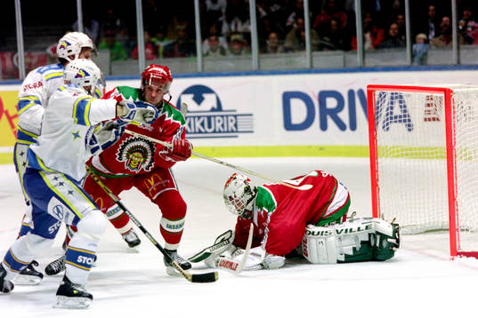 Mikael Sandberg, målvakt i Frölunda