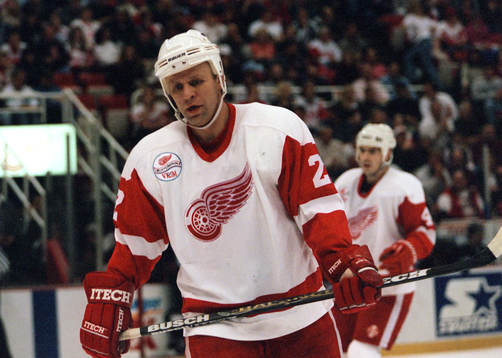 Ishockey Vjatjeslav Fetisov (Viacheslav Fetisov), Detroit