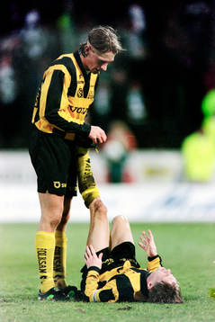 Fotboll, Allsvenskan, Kval, Häcken - Västerås, 1-1