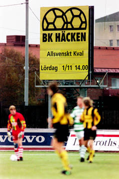 Fotboll, Allsvenskan, Kval, Häcken - Västerås, 1-1