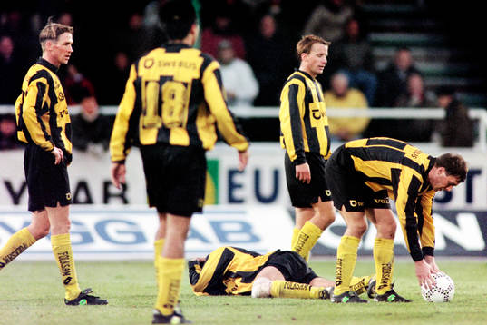 Fotboll, Allsvenskan, Kval, Häcken - Västerås, 1-1