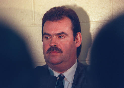 Ishockey Pat Burns ass coach Boston