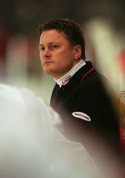 Ishockey Stephan Lundh , tränare Djurgården