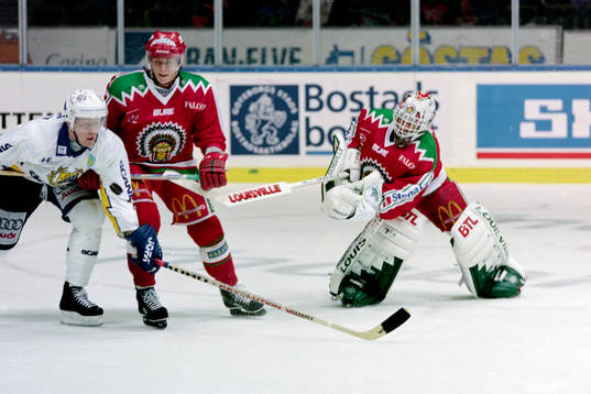 Mikael Sandberg, målvakt i Frölunda