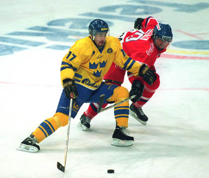 Ishockey Mathias Johansson, Sverige (mot Tjeckien)