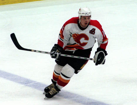 Ishockey Theoren Fleury, Calgary Flames