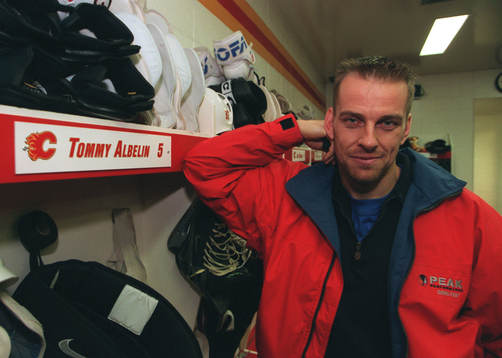 Ishockey Tommy Albelin, Calgary Flames