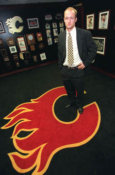 Ishockey Michael Nylander, Calgary Flames