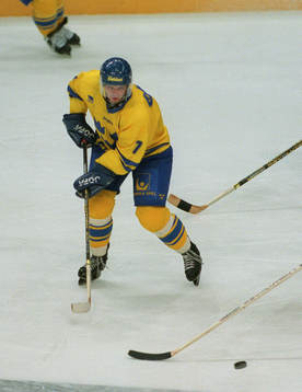 Ishockey Fredrik Lindquist (Fredrik Lindqvist), Sverige