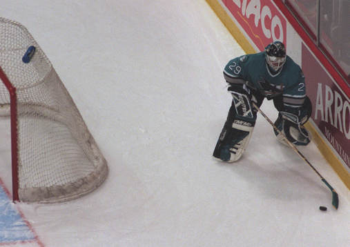 Ishockey Mike Vernon, San José Sharks