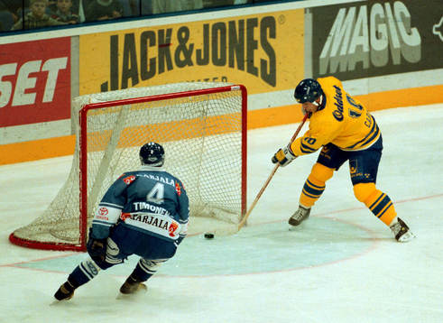 Kimmo Timonen och Anders Carlsson (Anders Carlsson)