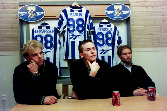Andreas Hermansson, Stefan Bärlin och Joakim Persson