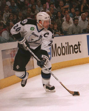 Ishockey NHL. Mikael Renberg Tampa Bay Lightning