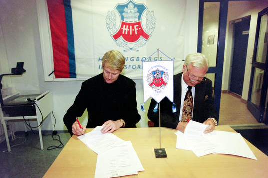 Åge Hareide, Tränare och Ingvar Wenehed, Ordförande,