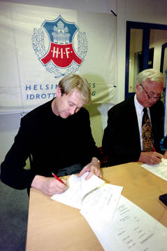 Åge Hareide, Tränare och Ingvar Wenehed, Ordförande,