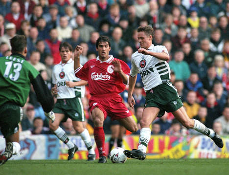 Liverpool v Barnsley, Premier League, 22/11/97