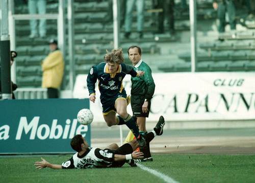 Jesper Blomqvist, Parma lurar Angelo Di Livio